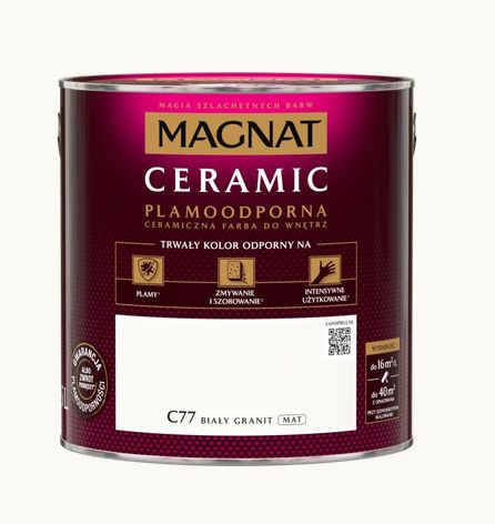 MAGNAT Ceramic - plamoodporna farba do wnętrz