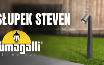Słupek ogrodowy Fumagalli STEVEN: minimalistyczne oświetlenie ścieżek