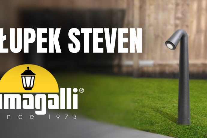 Słupek ogrodowy Fumagalli STEVEN: minimalistyczne oświetlenie ścieżek