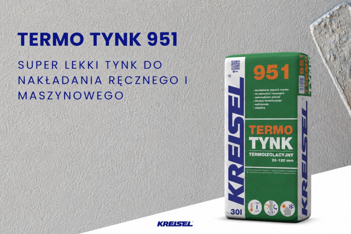 TERMO TYNK 951 Kreisel – sposób na poprawę izolacyjności ścian podczas remontu