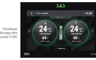 Nowy kocioł pelletowy SAS Mini Eco Plus