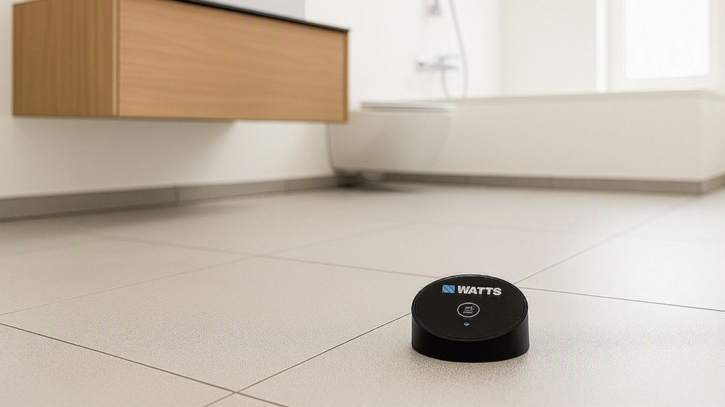 Czujnik wycieku wody BLK01RF (P08298) firmy WATTS - najwyższy komfort i bezpieczeństwo w domu
