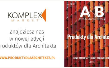 Innowacje w architekturze na 2026 rok. Komplex Market wyróżniony w roczniku Architektura & Biznes