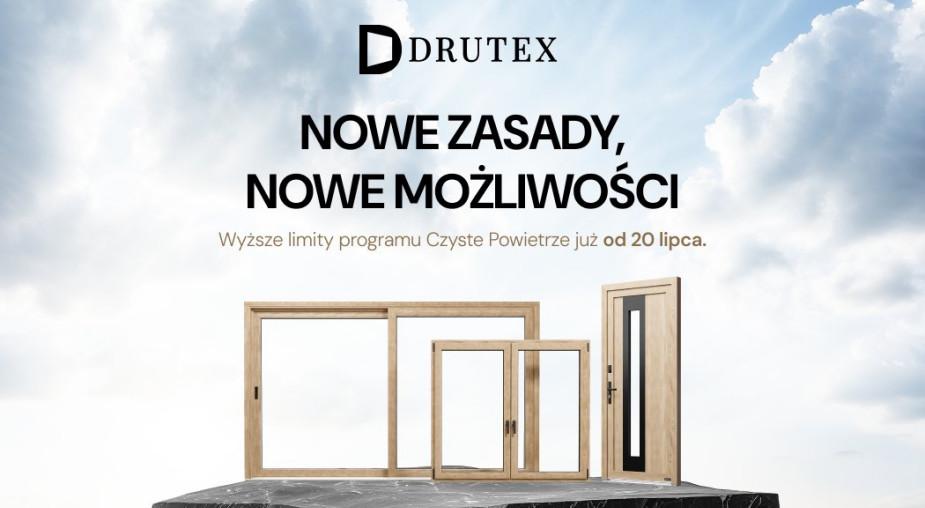 Nowe zasady programu Czyste Powietrze. Jeszcze więcej korzyści dla klientów DRUTEX