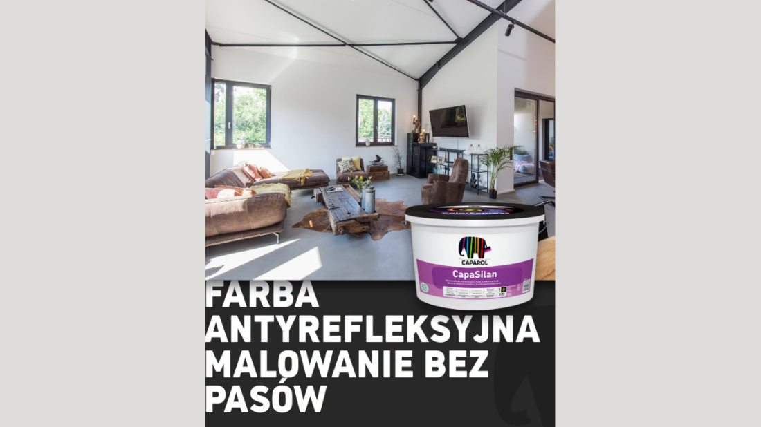 Smugi na suficie w jasnym salonie? Oto prosty sposób na idealną powierzchnię bez pasów