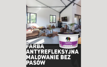Smugi na suficie w jasnym salonie? Oto prosty sposób na idealną powierzchnię bez pasów