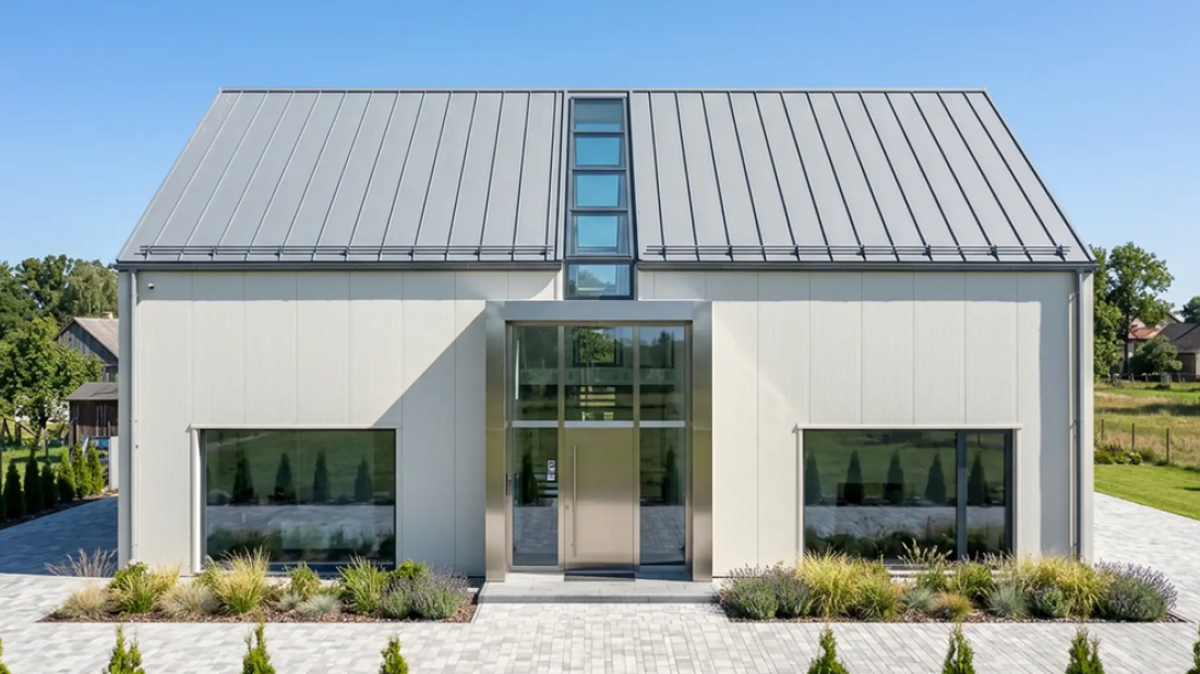 Prosta hala czy architektura premium? Tradycyjna płyta warstwowa vs Alamentti Design DUO