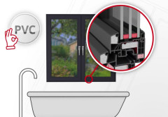Okno w łazience? Najlepiej z tych profili