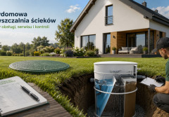 Przydomowa oczyszczalnia ścieków – zasady prawidłowej obsługi, serwisu i kontroli