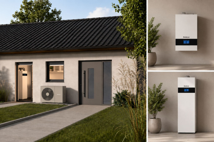 Nowe pompy ciepła Buderus Logatherm WLW166i i WLW176i