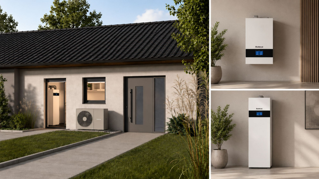 Nowe pompy ciepła Buderus Logatherm WLW166i i WLW176i