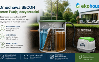 Dmuchawa do oczyszczalni – jak wybrać cichy, wydajny i oszczędny model?