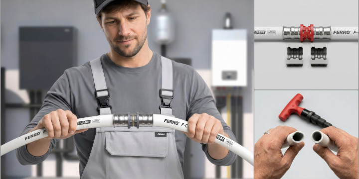 Rury PERT II z aluminium. Co daje 5-warstwowa konstrukcja F-COMFORT FERRO?