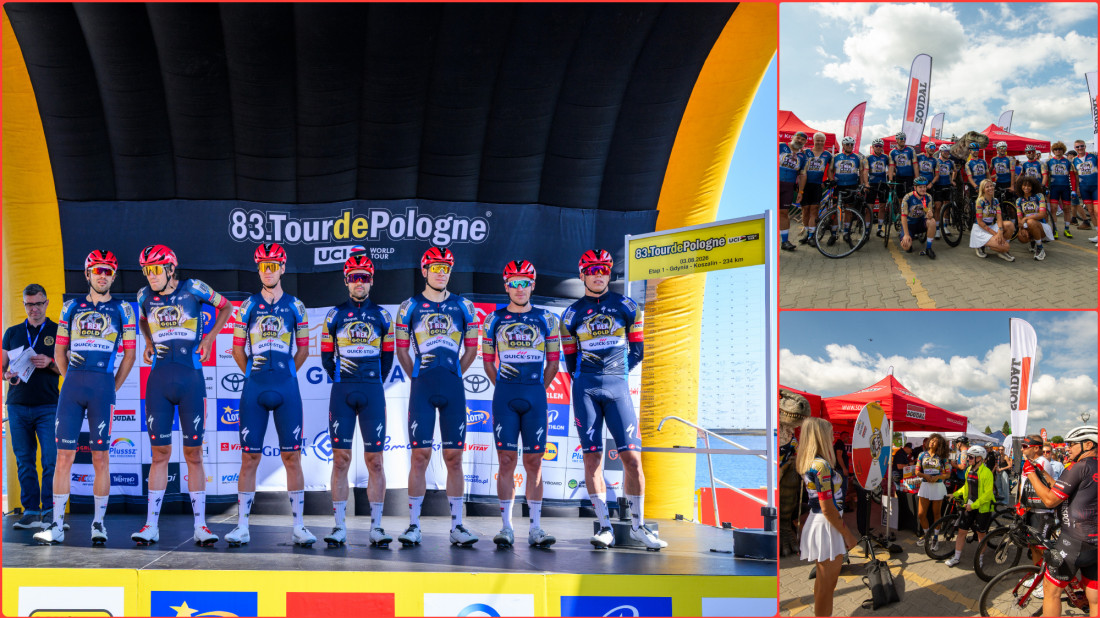 Tour de Pologne 2026 z północy na południe Polski. Soudal ponownie partnerem wyścigu
