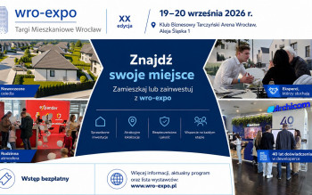 XX Jubileuszowe Targi Mieszkaniowe we Wrocławiu – 19 i 20 września 2026 roku
