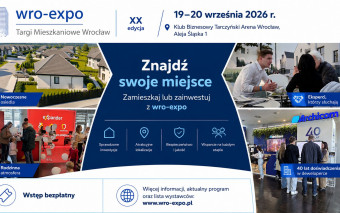 XX Jubileuszowe Targi Mieszkaniowe we Wrocławiu – 19 i 20 września 2026 roku