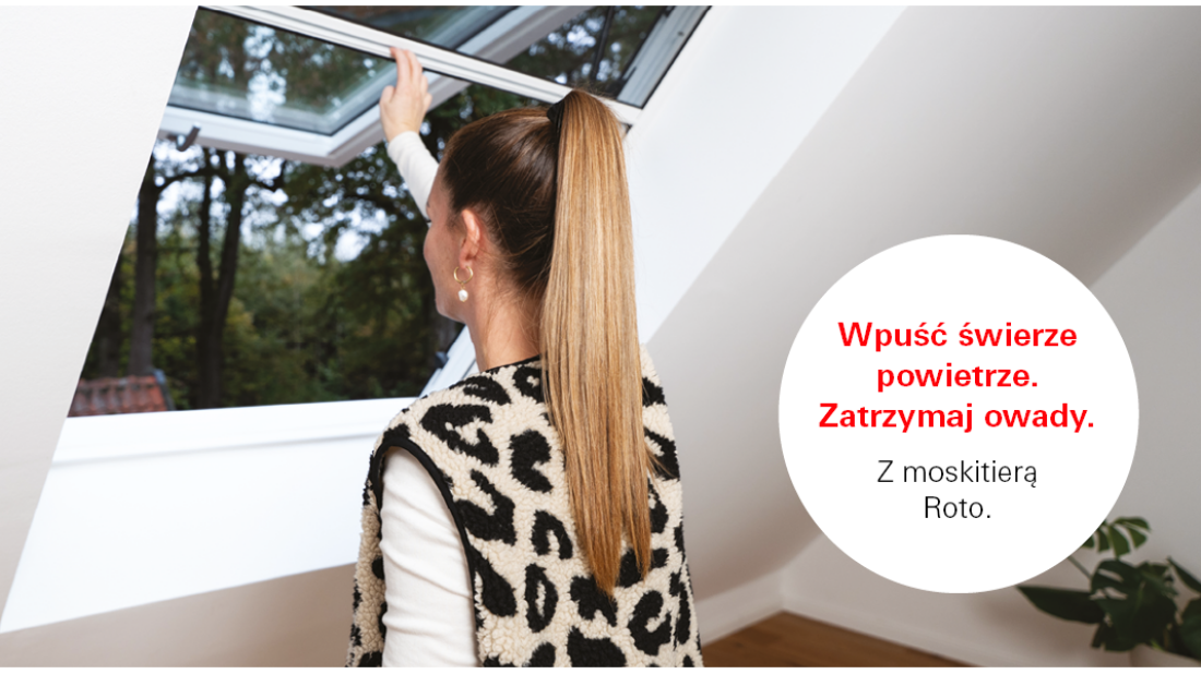 Świeże powietrze na poddaszu bez nieproszonych gości. Sprawdzony sposób na owady w upalne dni