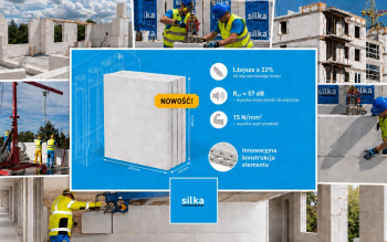 Silka Tempo Light – lżejsze bloki silikatowe i szybszy montaż na budowie