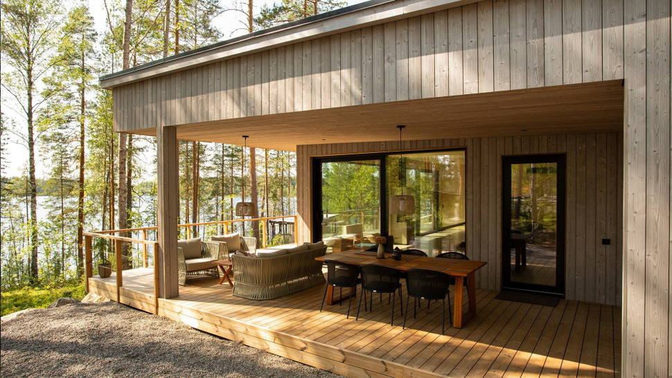 Projekt: Villa Aurinkokallio | Fotograf: Maria Mattelmäki | Finlandia 2025 | ©Lunawood