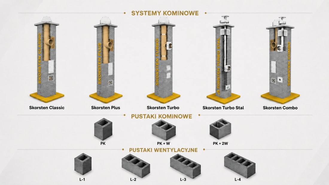 Jaki komin do gazu, oleju, paliwa stałego i kotła kondensacyjnego? Co oferuje Czamaninek?