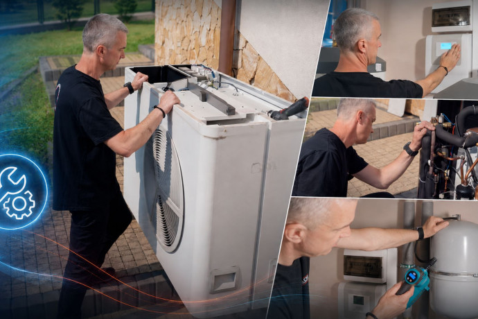 Serwis pompy ciepła przed zimą. Przegląd ważny jak kontrola wiązań przed skokiem