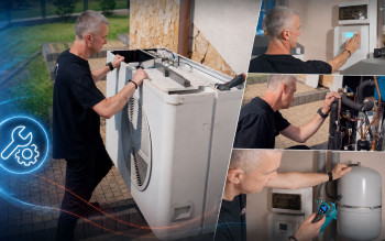 Serwis pompy ciepła przed zimą. Przegląd ważny jak kontrola wiązań przed skokiem