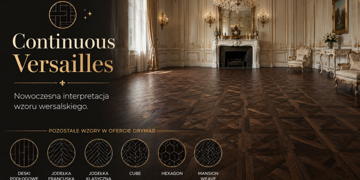 Continuous Versailles – wzór wersalski w nowoczesnym wydaniu
