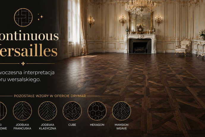 Continuous Versailles – wzór wersalski w nowoczesnym wydaniu