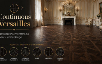 Continuous Versailles – wzór wersalski w nowoczesnym wydaniu