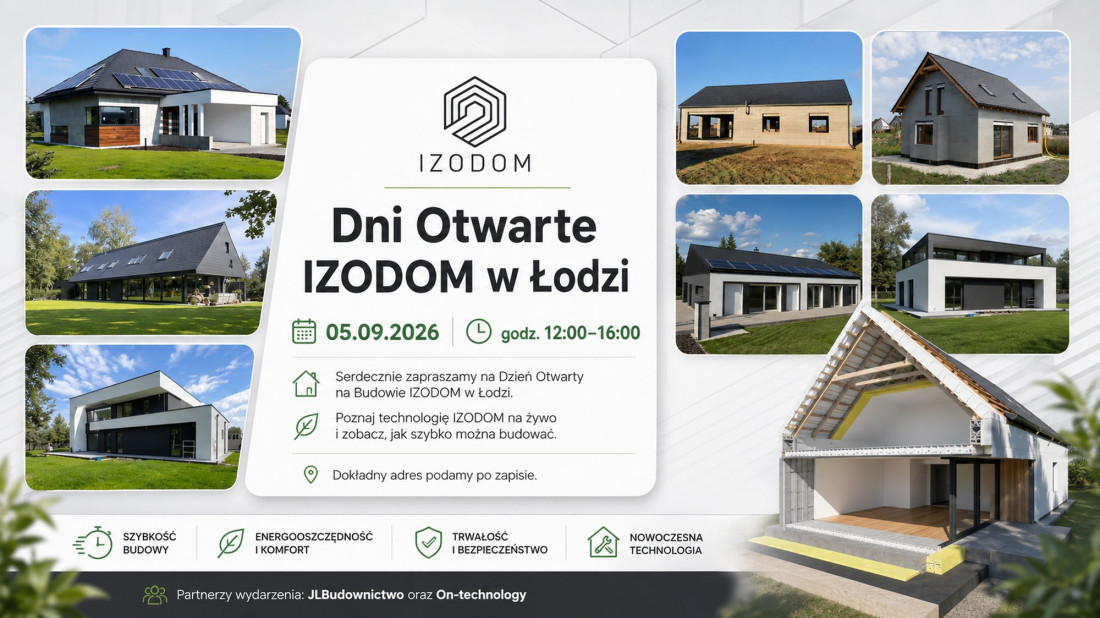 Dni Otwarte IZODOM w Łodzi – poznaj technologię budowy na żywo