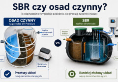 SBR czy przepływowa oczyszczalnia z osadem czynnym? Co jest prostsze i tańsze w eksploatacji?