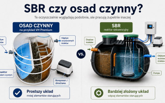 SBR czy przepływowa oczyszczalnia z osadem czynnym? Co jest prostsze i tańsze w eksploatacji?
