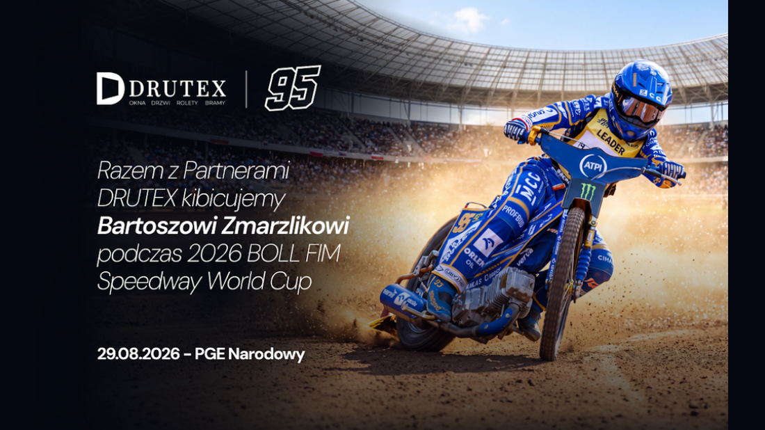Drutex z Partnerami Handlowymi na PGE Narodowym. Finał „Bez Hamulców” podczas Speedway World Cup 2026