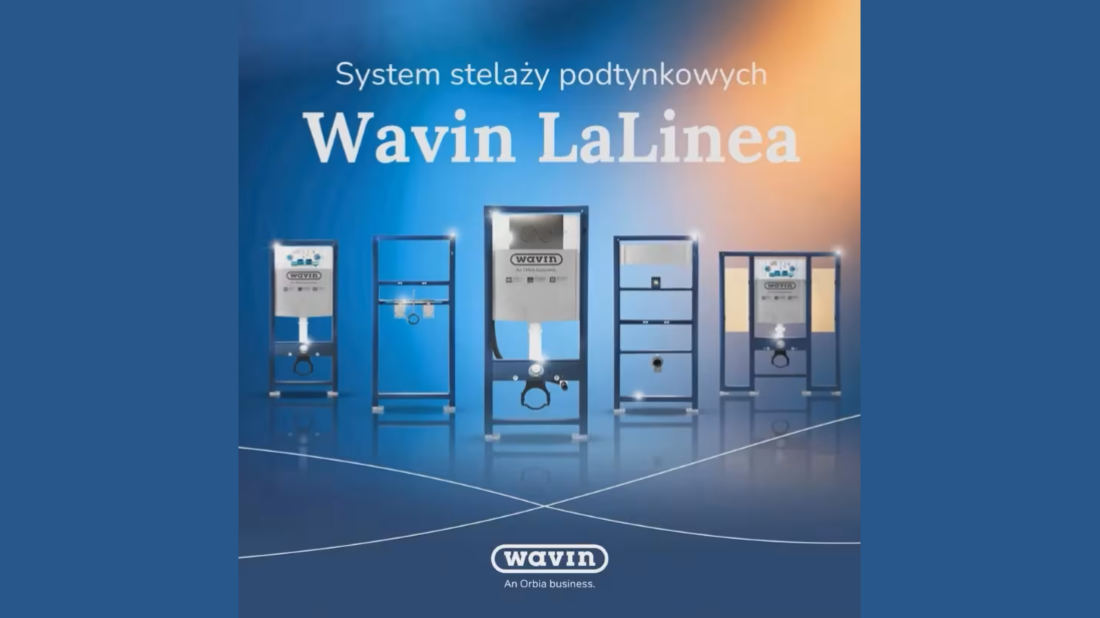 Wavin LaLinea rewolucjonizuje nowoczesne łazienki. Poznaj innowacyjny system podtynkowy