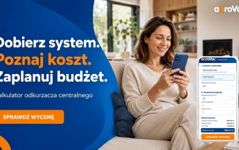 Budujesz dom? Kalkulator aeroVac pomoże dobrać odkurzacz centralny i oszacować koszt instalacji