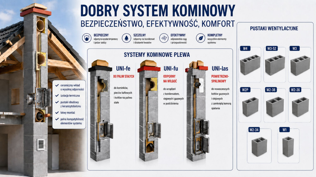 Jak wybrać dobry system kominowy? Najważniejsze zasady przed zakupem i budową