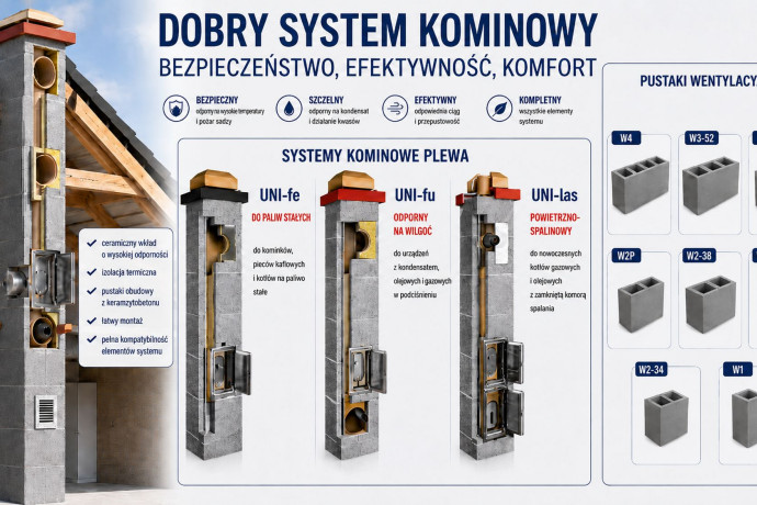 Jak wybrać dobry system kominowy? Najważniejsze zasady przed zakupem i budową