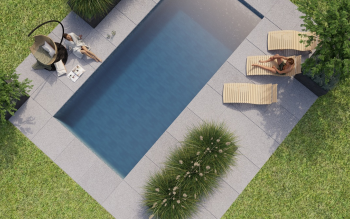 Pure Sand: nowoczesne płyty z betonu architektonicznego na taras i podjazd