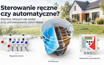 Sterowanie ręczne czy automatyczne w przydomowej oczyszczalni? Co naprawdę robi sterownik?