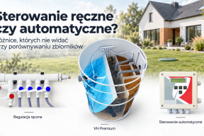 Sterowanie ręczne czy automatyczne w przydomowej oczyszczalni? Co naprawdę robi sterownik?