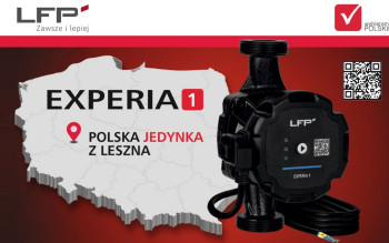 EXPERIA 1 z Leszna. Nowa polska pompa obiegowa LFP do instalacji grzewczych