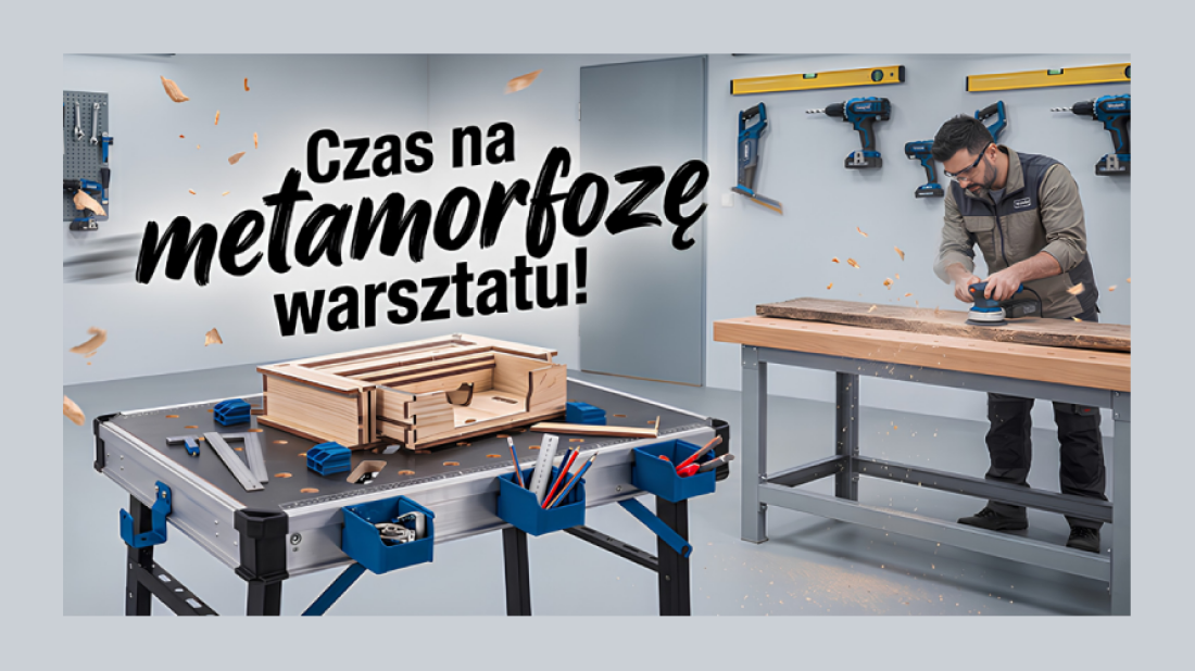 Czas na metamorfozę warsztatu: jak urządzić garaż z marką Scheppach? Sprawdź ofertę promocyjną