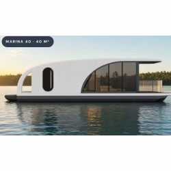 Domy na wodzie VDOM24 – całoroczne houseboaty premium z serii MARINA