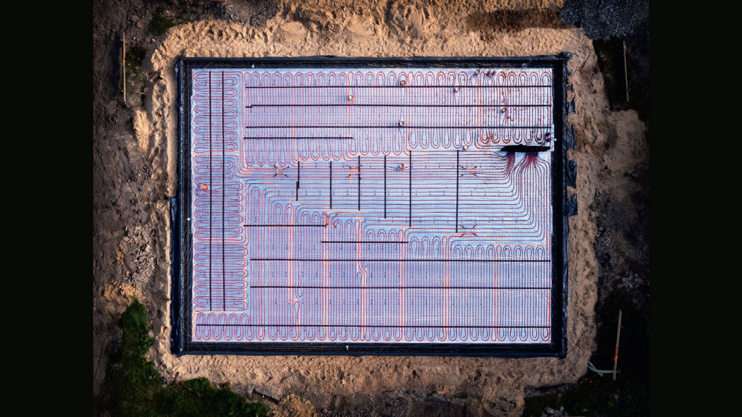 Płyta fundamentowa TERMO GRZEWCZA