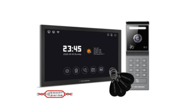 Innowacyjny wideodomofon Smart HD z ekranem 10 cali. Pożegnaj tradycyjne klucze w swoim domu i firmie