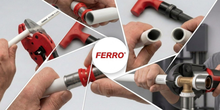 System PRESS FERRO. Montaż instalacji w pięciu krokach