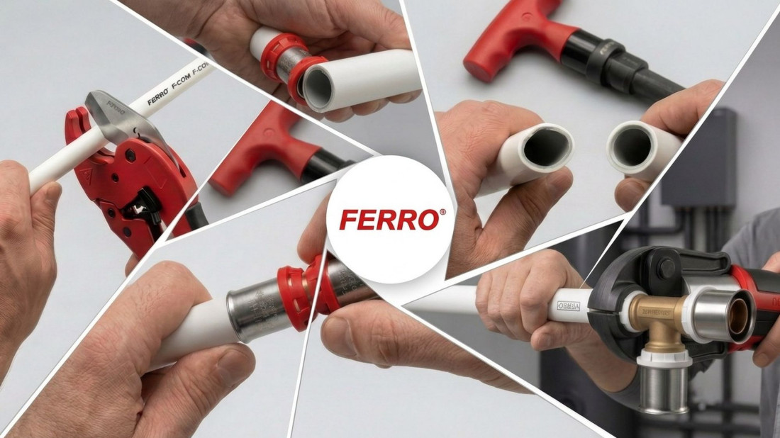 System PRESS FERRO. Montaż instalacji w pięciu krokach