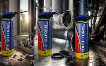 Skrzypiące zawiasy, przymarznięte uszczelki? POLSILFORM® Pro poradzi sobie z jednym i drugim