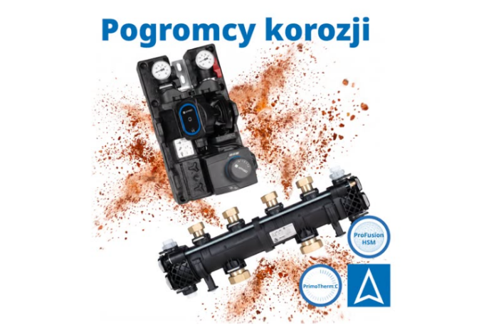 Pogromcy korozji w instalacji grzewczej. Ten poliamidowy duet zapewnia spokój na lata