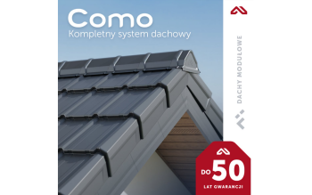 Blachodachówka modułowa o płaskim profilu. Jak zintegrowany system Budmat Como eliminuje błędy dekarskie